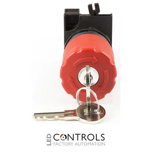 EMAS CP200EA30 EMAS CP EMER. PUSH BUTTON 1NC 30 MM KEY OPERATED - image 3