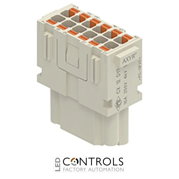 CX 12 DYF ILME Female insert mixo 12p 10 amp AXYR
