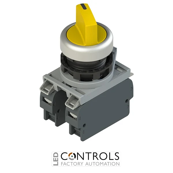 E2 AC-DXBC2234 Pizzato Complete unit with 4 positions selectors, fixing adapter and contacts