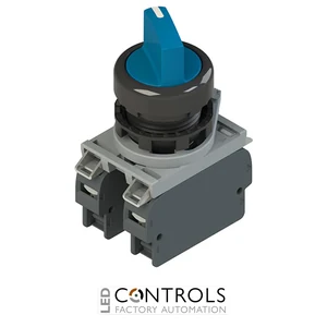 E2 AC-DXBC2241 Pizzato Complete unit with 4 positions selectors, fixing adapter and contacts