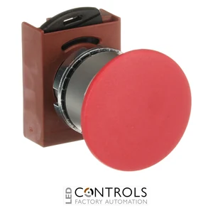 1SFA184041R9001 ABB P9MEM4RN Red 40 mm Momentary Mushroom Pushbutton - image 3