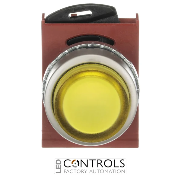 1SFA184503R9103 ABB P9MPLGSD P9M Yellow Extended Illuminated Momentary Pushbutton