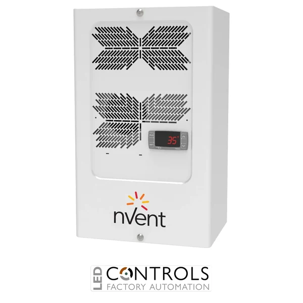 NXT04C0T1U00000 nVent Hoffman Vertical Indoor Air Conditioner, 380 W, 115 V, Galvanized Steel 460x280x200 UL