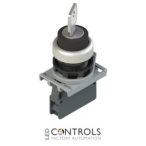 E2 AC-DXBC1608 Pizzato Complete unit with key selector, fixing adapter and contacts
