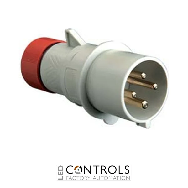 PE3264SV Ilme Plug 32 amp 415 volt 4 pole IP44