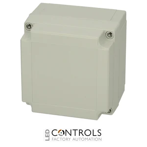 6081309 Fibox ABS 125/100 HG Enclosure, ABS High base, grey cover