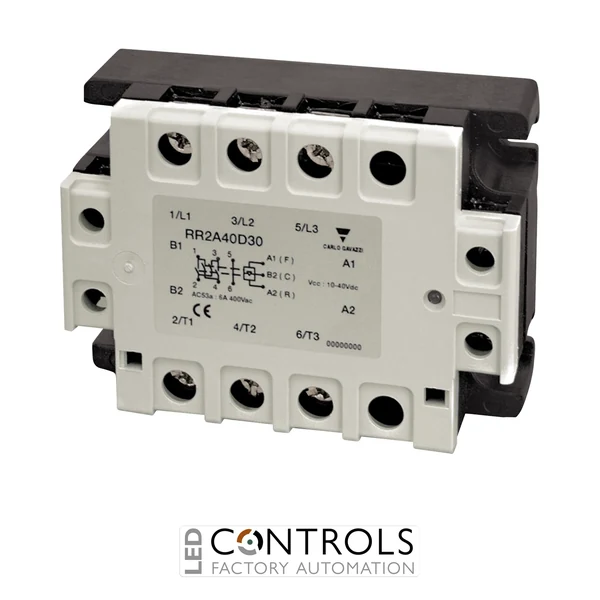 RR2A40D400 - SSR, 2 PHASE 400V 4KW