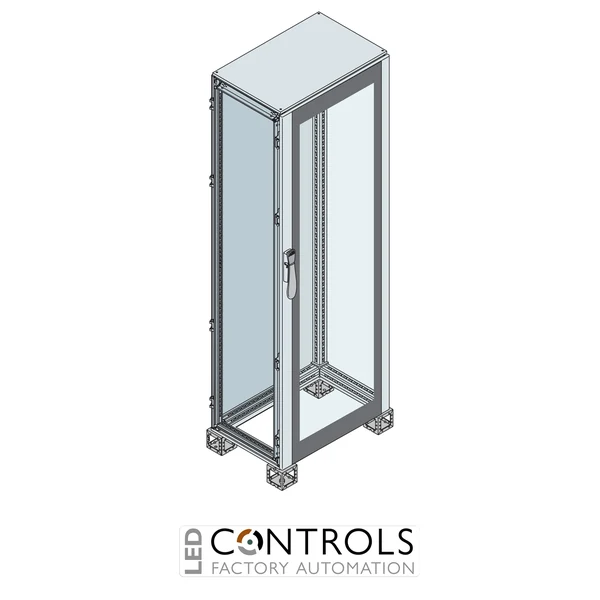 ES2286VK ABB IS2 Glazed Door Cabinet 2200 x 800 x 600 mm
