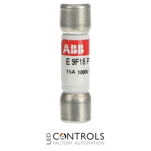 2CSM213556R1801 ABB E9F15PV E 9F15 PV Fuse 15A 1000V DC 10.3x38mm gPV