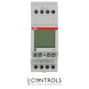 2CSM222521R1000 ABB DW2 Digital Weekly Time Switch 2 Channel
