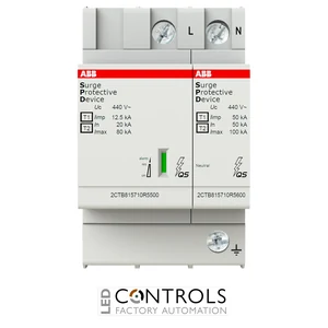 2CTB815710R4200 ABB OVR T1-T2 1N 12.5-440s P QS Combined Surge Protective Device
