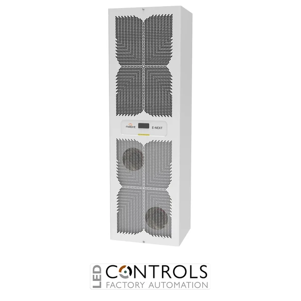 NOX60H0E1U00000 nVent Hoffman Vertical Outdoor Air Conditioner, 5400W, 400V Galvanized Steel, 1600x500x400 UL