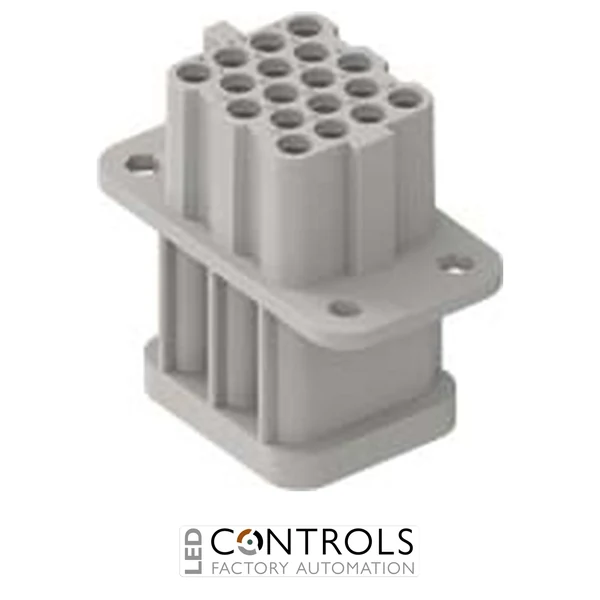 CQF17 Ilme Female insert 17 pole and earth 10 amp crimp Size 32.13