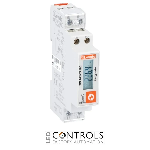 DMED110T1MID - 1PH 1O 40A PROGR. METER - MID CERTIFIED