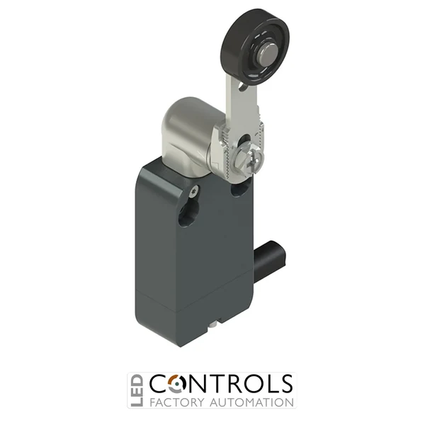NA B022KF-DN1 Pizzato Modular prewired switch with adjustable straight metal revolving lever diam. 20 roller