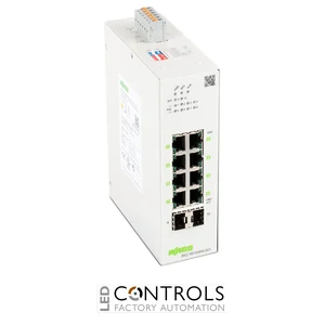 852-1813/000-001 Wago Lean Managed Switch;8 Ports 1000Base-T;2-Slot 1000BASE-SX/LX