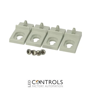 8120832 Fibox WMKQ10S Plastic Wall mounting lugs set Adds 10 mm between wall and cabinet