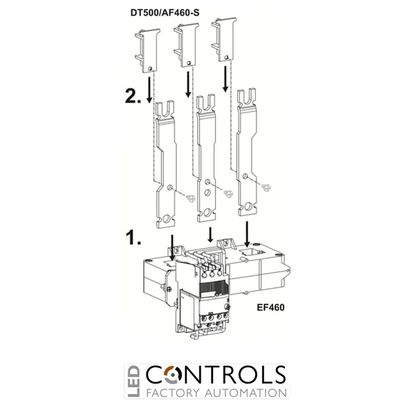 1SAX701902R1011 ABB DT500/AF460-S Mounting Kit
