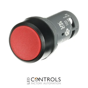1SFA619100R1011 ABB CP1-10R-10 Compact Red Pushbutton 1NO - image 2