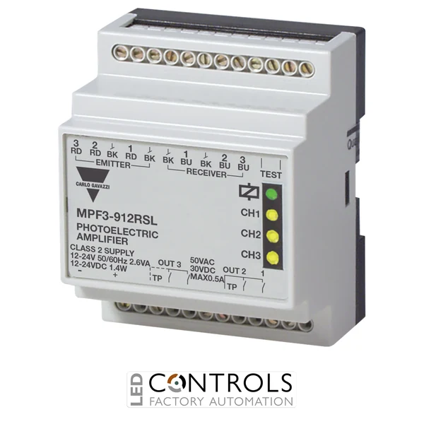 mpf3-912rsl - photo amp 3ch 12-24vac/dc low volt o