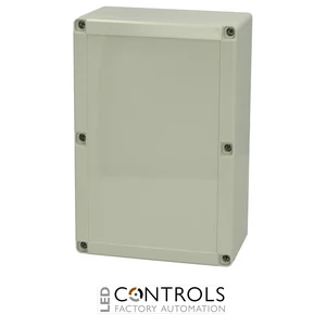 7035811 Fibox PCQ3 162409 Enclosure, Polycarbonate Grey cover (quick-locking)
