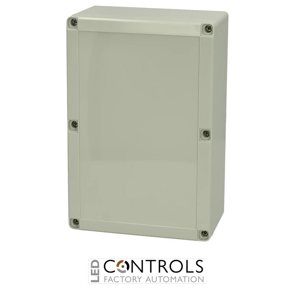7035811 Fibox PCQ3 162409 Enclosure, Polycarbonate Grey cover (quick-locking)