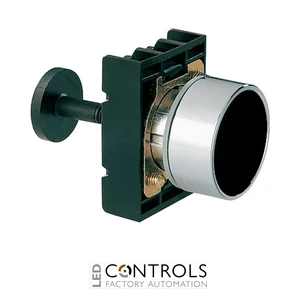 8LM2TR1002 - COMPLETE BLACK FLUSH RESET BUT TON W/O W