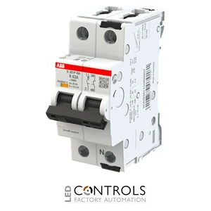 2CDS381103R0607 ABB S301P-K63NA Miniature Circuit Breaker - 1+NP - K - 63 A