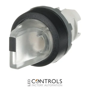 1SFA611216R1108 ABB M3SS7-11C Three-Position Illuminated Selector Switch - image 2