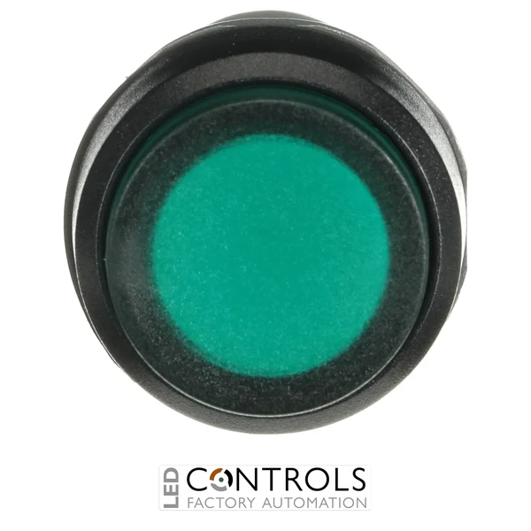 1SFA619102R1112 ABB CP3-11G-10 Compact Illuminated Pushbutton Green Extended 1 NO 24 V AC/DC