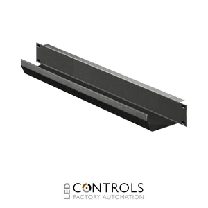 DK5502.245 Rittal Cable routing channel WHD: 482.6mm (19")x1 Ux85mm RAL 9005