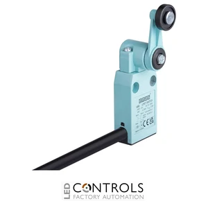 EMAS L61K13MEP121 EMAS L61 SERIES LIMIT SW.SNAP ACTION 1NC+1NO PLASTIC ROLLER IP67 2MT CABLE