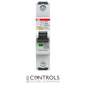 2CDS381001R0538 ABB S301P-Z32 Miniature Circuit Breaker - 1P - Z - 32 A