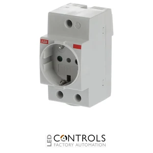 2CSM110000R0701 ABB M1173 Italian P30 Modular Socket Grey - image 2