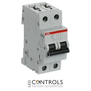 S202-B2 Miniature Circuit Breaker - 2P - B - 2 A - image 3
