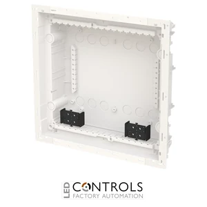 2CPX031113R9999 ABB UZB612 UK600 Wall Box with Wall Grips 1 Row 12 Modules - image 2