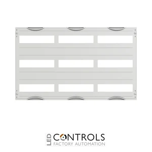 2CPX062850R9999 ABB AS233 Slotted Distribution Board Cover 750 x 450mm 3-Field RAL 7035 IP2XC