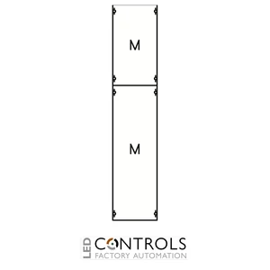 2CPX037655R9999 ABB 1M4A Distribution Panel 1PW