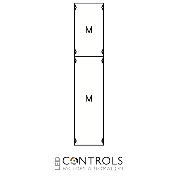 2CPX037655R9999 ABB 1M4A Distribution Panel 1PW