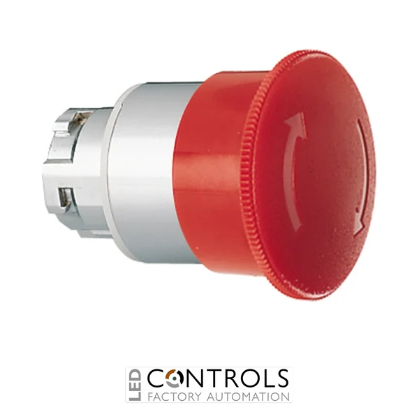 8LM2TB6344 - RED MUSHROOM-HEAD BUTTON ACTU- ATOR 40MM