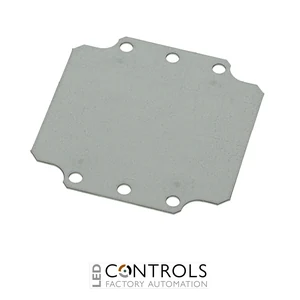 9511150 Fibox AM 1212 Mounting plate, for enclosures: 122x120x90, 125x124x81, 362x125x81