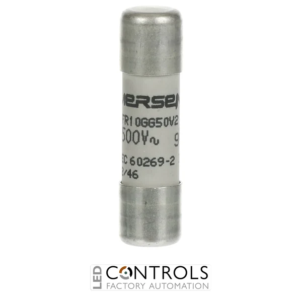 2CSM277333R1801 ABB E9F10GG05 Cylindrical Fuse 0.5 A 500 V AC 10.3 x 38 mm gG