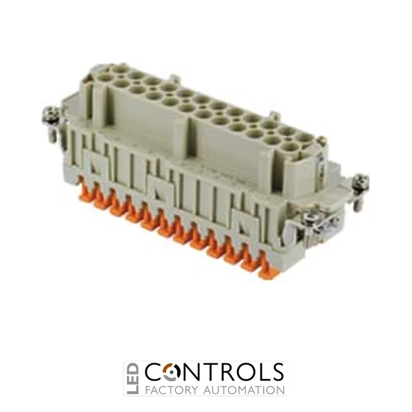 CSHF24N Ilme Squich Female insert 24 pole and earth (push in actuator)