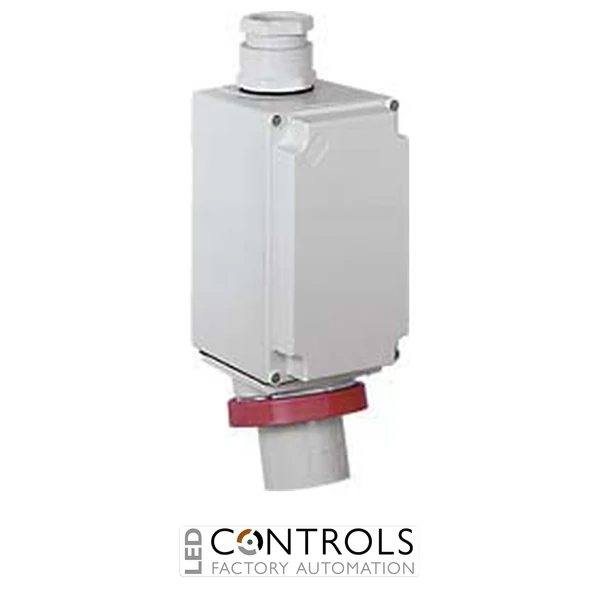 PEW12564SM Ilme Wall mounted appliance inlet 125amp 415v 4pole IP67