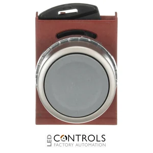 1SFA184008R9007 ABB P9MPNHG Grey Flush Momentary Pushbutton - image 2