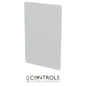 4TBA831066C0100 ABB 831066 ARIA 64 Galvanised Steel Mounting Plate 350 x 550 x 2mm - image 2