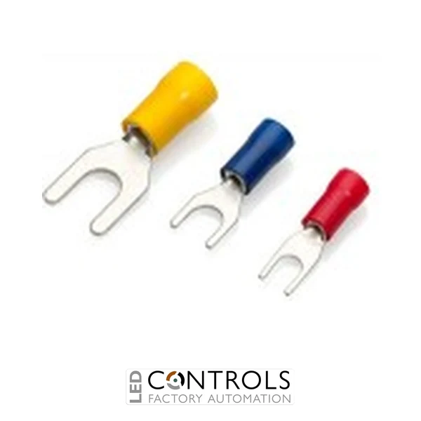 RS37 Partex Red 3.5mm Fork Crimp (PK100)