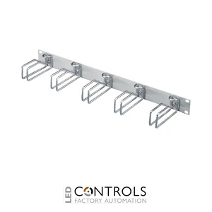 DK7257.035 Rittal Cable management panel 1 U with steel rings