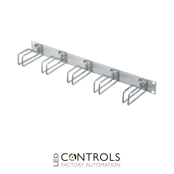DK7257.035 Rittal Cable management panel 1 U with steel rings