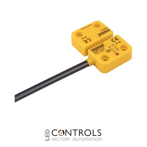 EMAS SMS11LC2-S15 EMAS SMS LEFT EXIT 1NC+1NO 5MM SENSE WITH LED 2MT CABLE 22MM RECTANGULAR MAGNETIC SWITCH